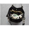 Image 3 : PURSE - USED - KATHY - BLACK WITH METAL HEART