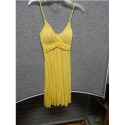 DRESS - LADIES - DULCA CAROLS - YELLOW - SMALL - SUNDRESS/STRAPS