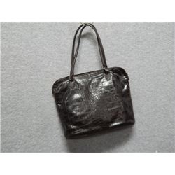 PURSE - NEW - BUENO - BROWN ALLIGATOR PATTERN