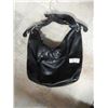 Image 2 : BLACK LEATHER SHOULDER BAG