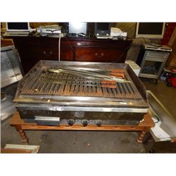 RESTRAUNT ELEC. POWERED GRILL - 23" X 36" X 11" - AS IS - NO WARRANTY, NO GUARANTEE