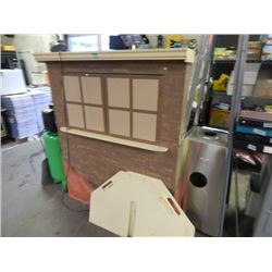 WOOD PUPPET THEATRE - 48" WIDE X 60" TALL