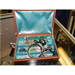 JEWELRY BOX AND CONTENTS