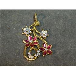 PENDANT - ASSORTED RHINESTONES