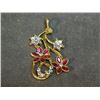 Image 1 : PENDANT - ASSORTED RHINESTONES