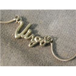SMALL NECKLACE/BRACLET - "VIRGO" - SILVER?