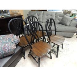 WOOD DINING CHAIR - 4 TTL