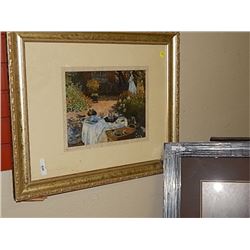 GUILDED FRAMED PICTURE - BREAKFAST