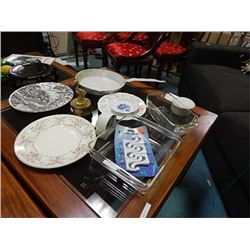 MISC COLLECTABLE - BRASS AND MORE - IN CABINET