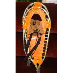 PAIR OF ALUMINUM SNOWSHOES - AS IS - NO WARRANTY NO GUARANTEE