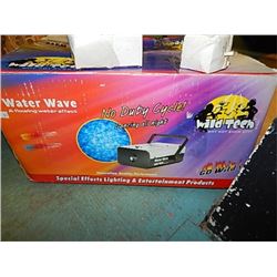 LIGHT SHOW - SPECIAL EFFECTS LIGHT BOX - COLORED KALEIDOSCOPE OF WAVES - WORKING - PS - sold as-is -