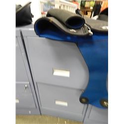 FILE CABINET - 2 DRAWER - OPEN NO KEY