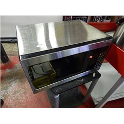 MICROWAVE - STAINLESS STEEL - WORKING - PS - sold as-is - no warranty or guarantee