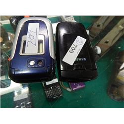 MOTOROLA & AMSUNG CELL PHONE - 2 TTL - PS