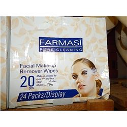 BOX OF FACIAL MAKE-UP ROMOVER