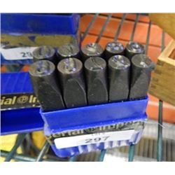 MACHINIST STEEL PUNCH SET - 10PC