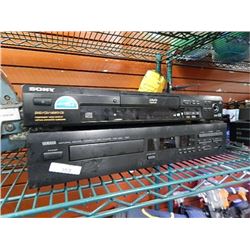 DVD PLAYER - 2 TTL - SONY & YAMAHA - PS