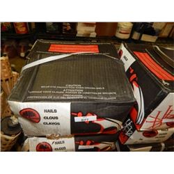 NEW BOX OF 3" COMMON NAILS - 50LBS - RETAIL APPROX $125.00