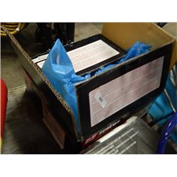 CASE OF SELF DRILLING ZINC SCREWS - #12 X 3" - - 1 CASE PER LOT