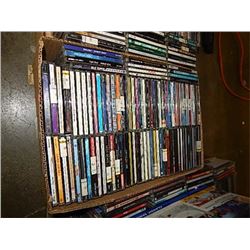 BOX OF ASSORTED CD'S - PS - sold as-is - no warranty or guarantee