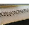 Image 1 : BRACLET - STERLIGN SILVER - FILIGREE DESIGNED WITH BOX DAFETY CLASP