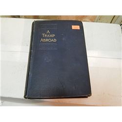 VINTAGE MARK TWAIN BOOK - A TRAMP ABROAD