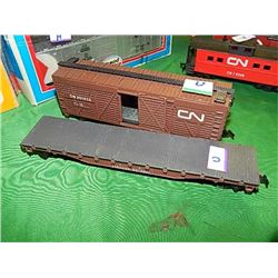 CN CAR & CN FLAT DECK = 2 PC