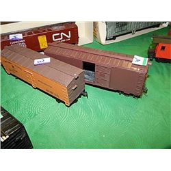 CP BOX CAR & BROWN BOX CAR = 2PC