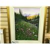 Image 1 : 4 O'CLOCK NEAR REVELSTOKE' 18"X 24" OIL ON CANVAS ORIGINAL PAINTING BY BONNIE LUCHTMEIJER