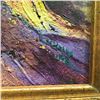 Image 2 : L. M. HELPS, 1968, UNTITLED FRAMED ORIGINAL, 'MOUNTAIN SCENE', ACRYLIC ON BOARD, 23'' X 17''