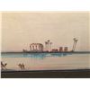 Image 2 : HENRY STANTON LYNTON, UNTITLED FRAMED ORIGINAL, 'MIDDLE EASTERN SCENE', WATERCOLOUR ON PAPER, 33''