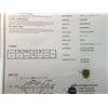 Image 3 : 14KT WHITE GOLD EMERALD DIAMOND RING SET WITH ONE MODIFIED SQUARE CUT GREEN EMERALD APPROX. 3.20CT