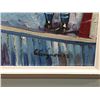 Image 2 : G. GAGNON, 2002, UNTITILED FRAMED ORIGINAL, 'POND HOCKEY SCENE', OIL ON CANVAS, 24'' X 30''