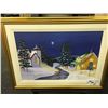 Image 1 : 'O HOLY NIGHT' 20"X 30" OIL ON CANVAS BY ELIZABETH BURRY