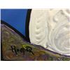 Image 2 : 'FROZEN ROMANTIC' OIL ON CANVAS BY ROD HOOPER, 18" X 24"