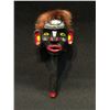 Image 1 : MINIATURE WEST COAST NATIVE MASK NECKLACE, 2'' H, 27'' L AND