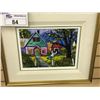 Image 1 : 'SWINGIN IN SPRING' 9"X12" OIL BY ROD CHARLESWORTH