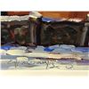 Image 2 : 'EARLY WINTER WALK' OIL ON BOARD 11" X 14" BY ROD CHARLESWORTH