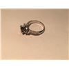 Image 2 : LADIES 14KT WHITE GOLD DIAMOND RING SET WITH ONE ROUND FANCY BROWN BRILLIANT CUT DIAMOND APPROX.
