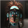 Image 2 : TOM PATTERSON, NUU-LTH-MAULH, 'FOOL MASK/DANCER, WITH EARRING' -  HE IS INSIDE THE LONGHOUSE