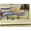 Image 2 : 'KEEPING THE HOME FIRES BURNING'  8"X10" OIL BY RON HEDRICK