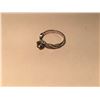 Image 2 : 14KT WHITE GOLD DIAMOND RING. CENTER IS SET WITH ONE BRILLIANT CUT DIAMOND APPROX. 0.41CT AND SIDES