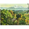 Image 2 : 'MT BAKER ON FALL EVENING' OIL PAINTING, 8"X10" BY ROGER LUKO