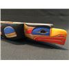 Image 2 : DARREN YELTON, 'BALD EAGLE' HAND CARVED CEDAR FEAST BOWL, SQUAMISH NATION, 18'' L X 6'' W