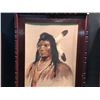 Image 1 : OIL ON CANVAS BOARD 'THE CHIEF' BY J. ELDRIDGE 21" X 27" (WRITE UP ON BACK)