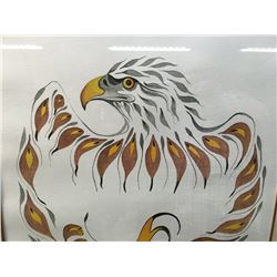 LIMITED EDITION PRINT BY EDDIE COBINESS. PRINT 1 'EAGLE' 13/100