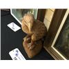 Image 2 : WEST COAST STYLE HAND CARVED WOODEN EAGLE 15'' H
