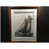Image 1 : BEAUTIFULLY FRAMED PHOTOGRAPH 'WATERWITCH 1911' SIGNED 'BECKER OF COWES', 23" X 31"