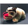 Image 2 : BILL REID DESIGN, REPRESENTATION OF A HAIDA GRIZZLY BEAR, STUFFED ANIMAL, 20'' L X 11.5'' H