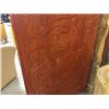 Image 4 : HAND CARVED EXTERIOR DOOR BY DARREN YELTON FEATURES ON THE INSIDE A KILLER WHALE & ON THE